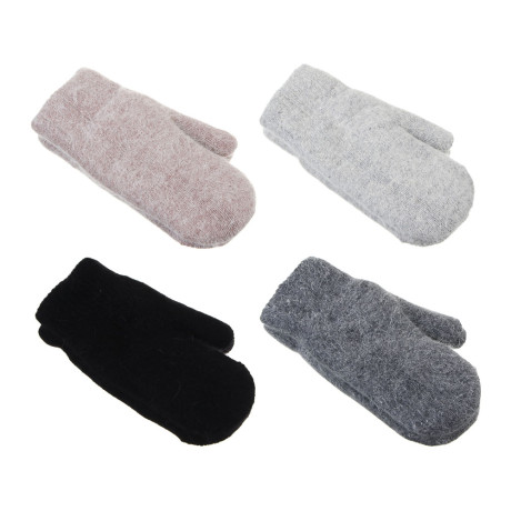 GALANTE Варежки, р.18-20, 20%ангора, 15%шерсть, 15%акрил, 12%нейлон, 38%полиэст, цв.в ас-те, ОЗ25-14