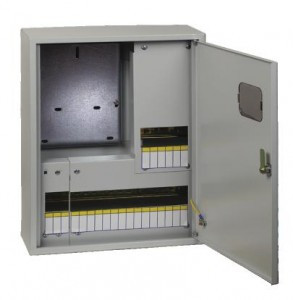 EKF щит учетно-распред. метал. навесной ЩУРН 3/48 однодверный окно IP31 (630х400х160)  mb23-3/4