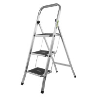 Стремянка 3 ступени, с полимерными ковриками, Сибртех