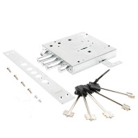 Замок врез BORDER ЗВ9-8К-ТЗ/15 (Унив., задвиж, тяги) Б/ручек Рязань  \6