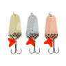 AZOR FISHING Блесна колеблющаяся, тип Шторлинг, 15гр, 3 цвета
