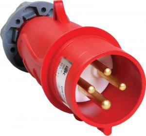 IEK MAGNUM вилка силовая CEE переносная ССИ-024 3Р+РЕ 32А 380 IP44 PSN02-032-4