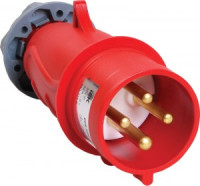 IEK MAGNUM вилка силовая CEE переносная ССИ-024 3Р+РЕ 32А 380 IP44 PSN02-032-4