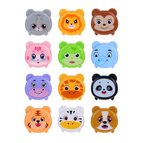 ИГРОЛЕНД Игрушка антистресс липкие лапки "Животные", 10,8х9,9х2,2см, TPR, пластик, 12 дизайнов