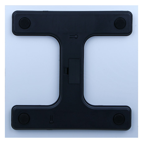 LEBEN Весы напольные электронные Modern Style, ЖК-дисплей, макс. нагр. до 180кг, 26х26 см