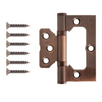 Петля AVERS 75х63-B2-AС БЕЗ врезки 2подшипника (медь)  \2 (12/96)