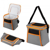 Термосумка PC2207, 12л, 26*20*24см, серо-оранжевый 104569 Ecos