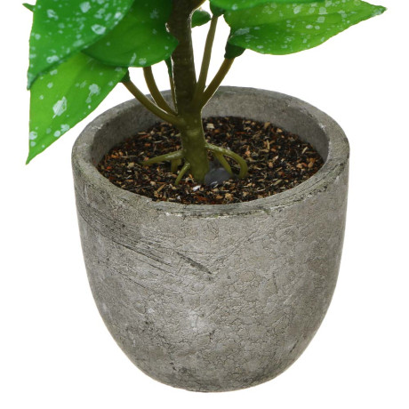 LADECOR Цветок искусственный в кашпо, 6х15 см, целлюлоза, PU, пластик, 2 дизайна