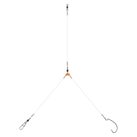 AZOR FISHING Оснастка спиннинговая с отводным поводком и крючком, флюорокарбон, 5 видов