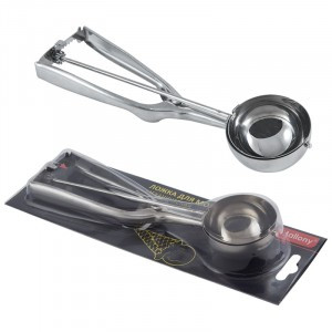 Ложка для мороженого механическая, 6см (нерж.сталь) 3880 Mallony