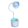 Светильник LED "2 в 1", подст. д/ручек, 9,5х9,5х41см, USB, 4 цвета