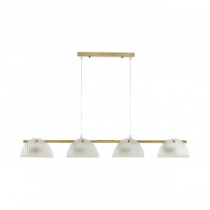 LUMION 6571/4C NEOCLASSI LN25 медный/бел./мет./стекло люстра E14 4x60W 220V FIORO