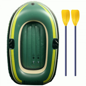 Лодка надувная с веслами Компакт 140*80см ПВХ/полипропилен VL84-235