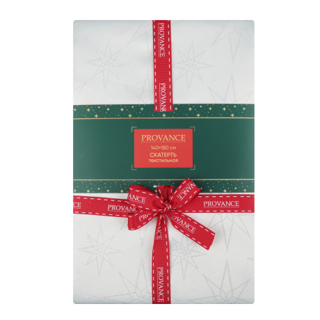 PROVANCE Щелкунчик Скатерть текстильная, 140х180см, 80% пэ, 20% люрекс