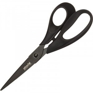 Ножницы Attache selection Jaguar 190 мм эргон.руч, покр.Titanium black чер 604061