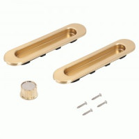 Ручки для раздвижных дверей Комплект из 2шт RENZ 150мм мат.лат SDH 401 SВ (24)