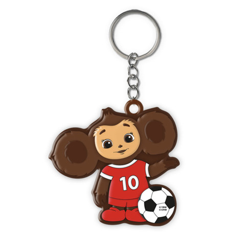 Брелок Чебурашка эксклюзив, ПВХ, 8х5х1 см, в ассортименте