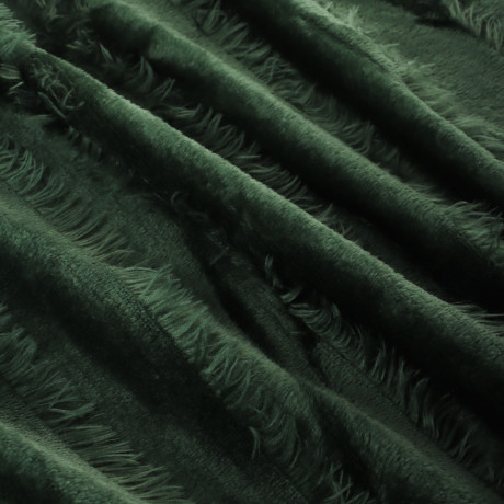 PROVANCE Фелиз Плед с бахромой, 130х170см, 100% полиэстер, зеленый