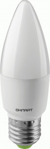 ОНЛАЙТ свеча C37 E27 10W(800lm)6500K6K118х38OLL-C37-10-230-6K-27 61961