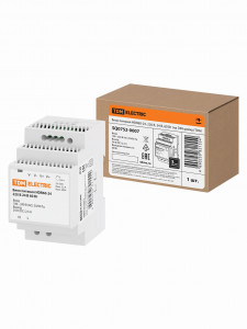 TDM блок питания HDR60-24, 220В, 24В, 60Вт, на DIN-рейку SQ0752-0007