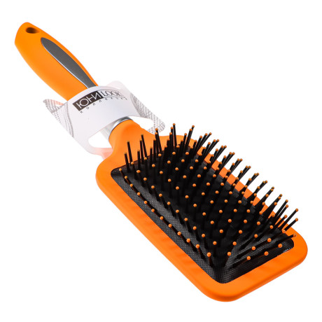 ЮНИLOOK Расческа массажная, пластик, силикон, 25,5см, 2 цвета