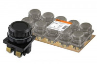 TDM Выключатель кнопочный КЕ 011-У2-исп.4 черный 1з 10A 660B IP40 SQ0753-0012