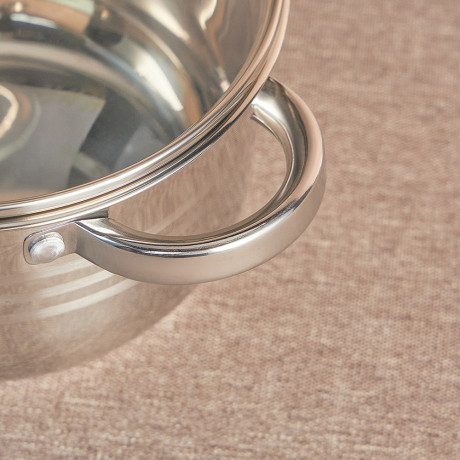 VETTA Фултон Кастрюля 18х10,5см, 2,1л, со стекл. крышкой, индукция