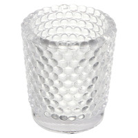 Подсвечник тм LADECOR "Стакан" стеклянный, 5,6x5,6x6,4 см