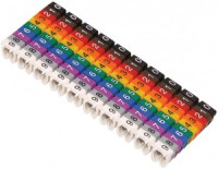 Маркер МКН-&quot;0,1,2,3,4,5,6,7,8,9&quot; 2,5 мм2 (100шт/упак) IEK