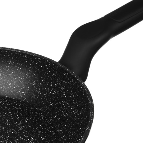 SATOSHI Стоун Набор сковород литых 3пр., d20, 24, 28см, антипригарное покрытие Мрамор