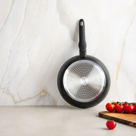 SATOSHI Стоун Набор сковород литых 3пр., d20, 24, 28см, антипригарное покрытие Мрамор