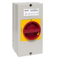 EKF PROxima переключатель кулачковый ПК-2-13 40А 3P, &quot;вкл-выкл&quot; с блок. в боксе IP65 pk-2k-13-40-a65