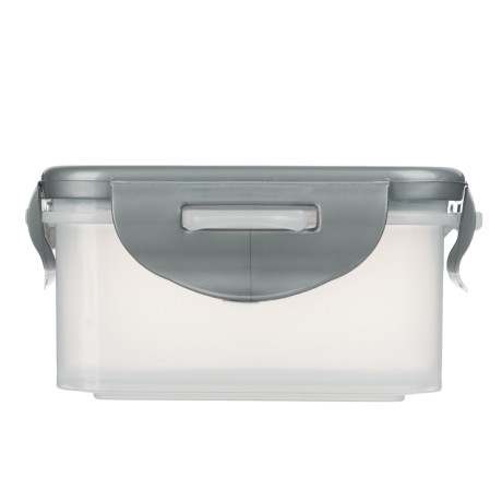 Контейнер герметичный для СВЧ с защелками, 0,5л, 160х110х55мм, пластик