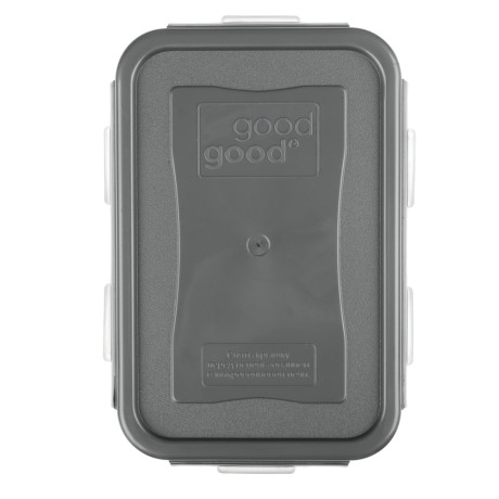 Контейнер герметичный для СВЧ с защелками, 0,5л, 160х110х55мм, пластик