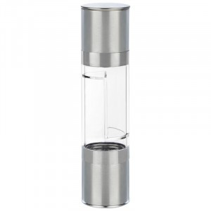 Мельница д/специй 2в1 PICCANTE ручная, 20*5см, нерж.сталь 107967 Mallony