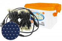 Гирлянда-сетка ул. 120LED 2700К 1,5х1,5м.. черн.кауч., соед. до 5мод. IP65 250V SQ0361-0063