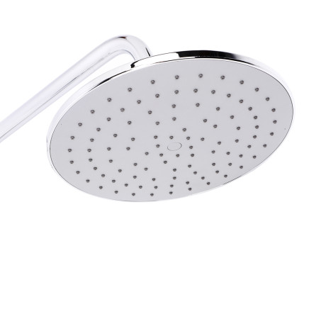 СоюзКран Душевая система со смесителем (кер. картридж 35мм, цинк), верхний душ 1 режим, ручной 3 реж