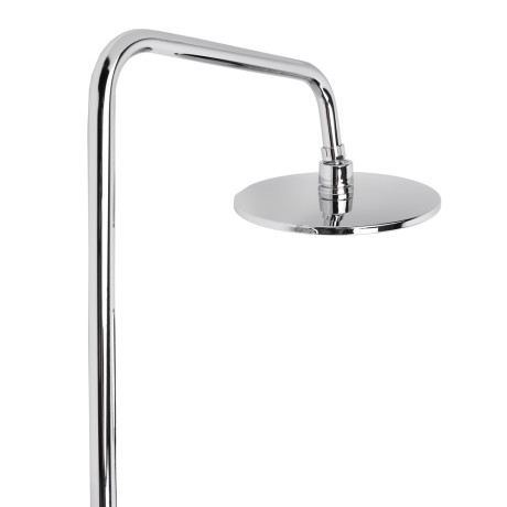 СоюзКран Душевая система со смесителем (кер. картридж 35мм, цинк), верхний душ 1 режим, ручной 3 реж