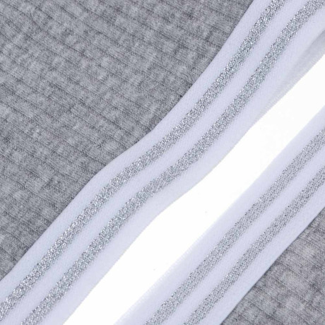 GALANTE Комплект белья: топ на лямках и трусы, р.158-164, 95% хлопок, 5% спандекс, серый, НБ25-37