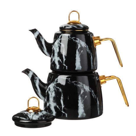 VETTA Чайник двухъярусный эмалированный, 1,5л; 2,1л