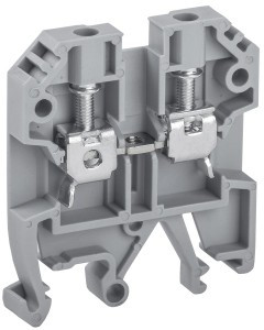 IEK Клемма винтовая КВИ-4мм2 серая YZN30-004-K03