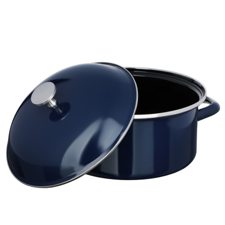 Кастрюля эмалированная VETTA Ноэми, 26см, 5,5л, индукция