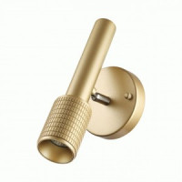 ODEON LIGHT 4237/1W HIGHTECH ODL21 169 золотист/мет.св-к настенный IP20 св/д GU10 10W 274x125 MEHARI
