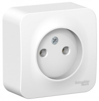 Systeme Electric BLANCA роз. ОУ 1 мест. 16А бел. (пл.осн.) BLNRA000101 (18!)