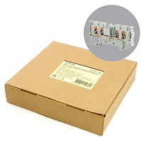 Stekker зажим самозажимной 4-х проводный проходной ЗНИ 4мм2 LD574-1-40 (JXB PT 4) серый 49246