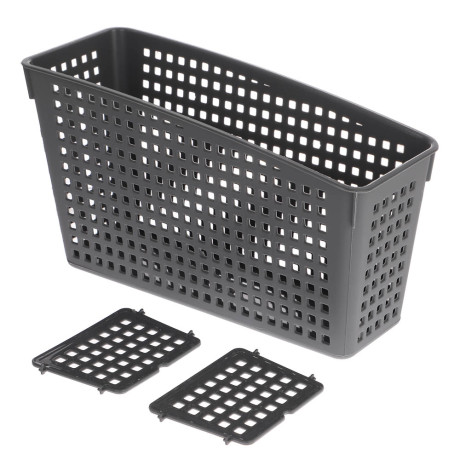 Органайзер Лофт с перегородками 245х95х140 мм белый, серый