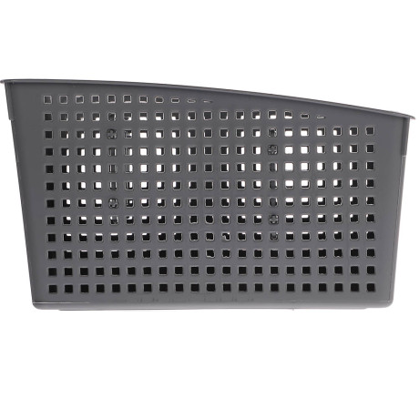 Органайзер Лофт с перегородками 245х95х140 мм белый, серый