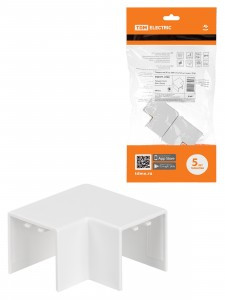 TDM Поворот на 90 гр. КМП 25х25 (4 шт./комп.) (25!) SQ0411-0138