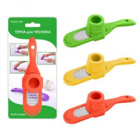 Терка д/чеснока (кратность 6шт!!!), нерж.сталь, пластик VL53-149 Мультидом