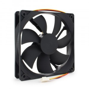 Вентилятор Gembird FANCASE3/BALL 120x120x25, подшипник, 3 pin, провод 0,3 м